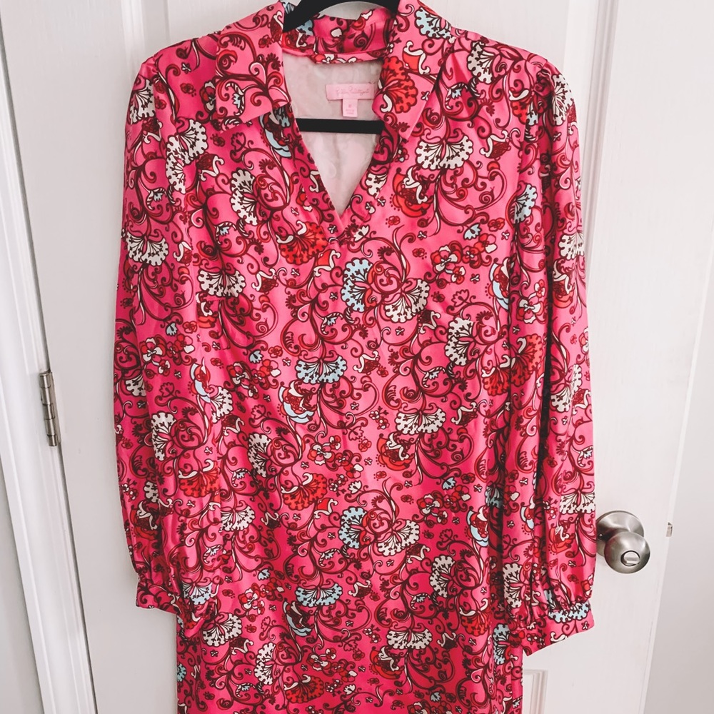 Vintage Lilly Pulitzer Silk Dress